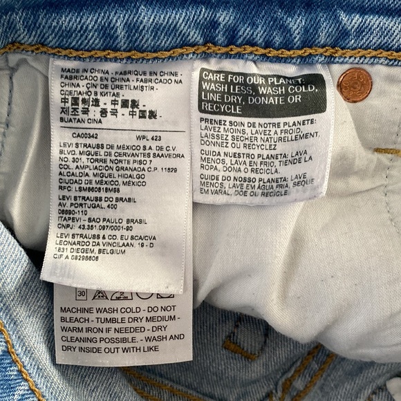 ❗️SOLD❗️Levi’s Ribcage Straight Jeans Size 26 - Picture 9 of 11